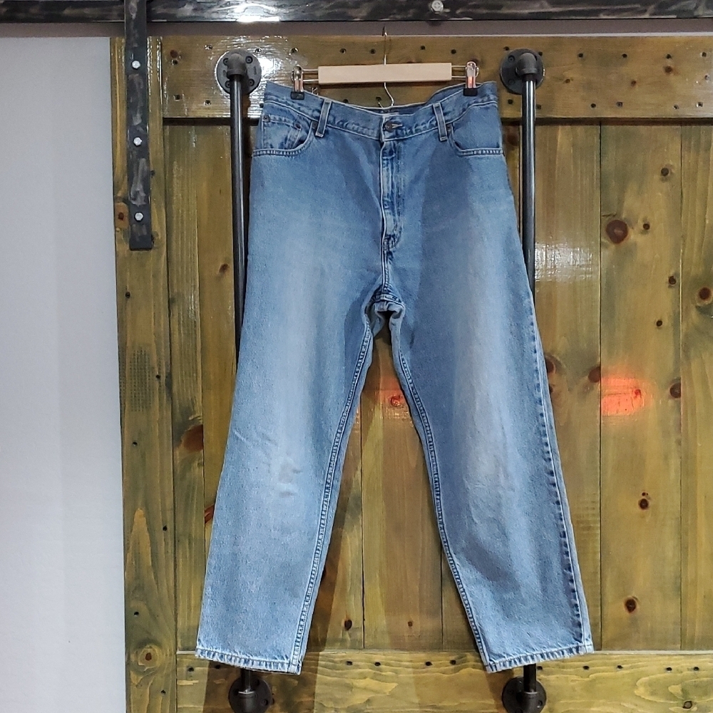 Levi's Blue Relaxed Fit Jeans Misses 16 Short